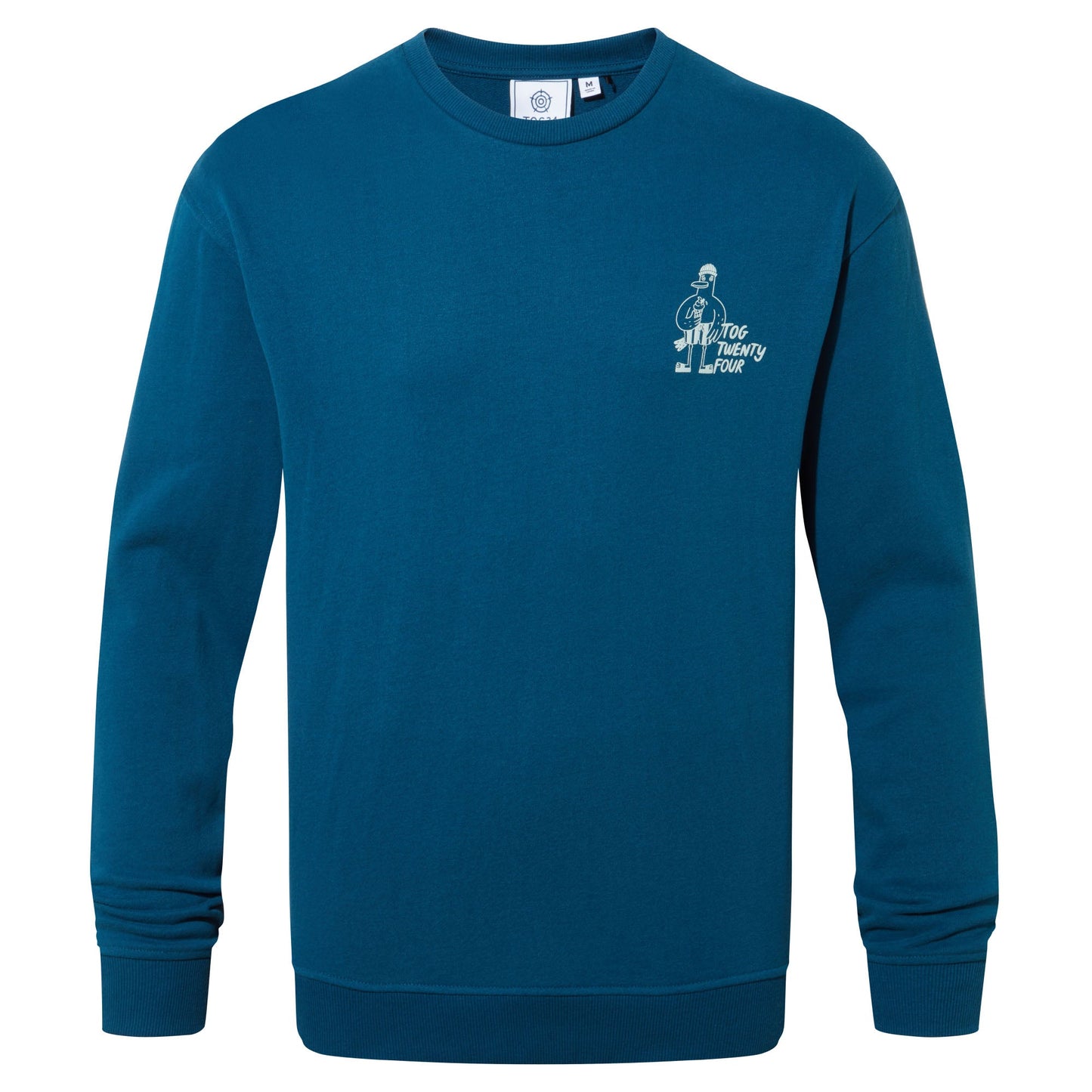 Sunnie Mens Supersoft Hattie Clark Sweatshirt - Deep Sea Blue