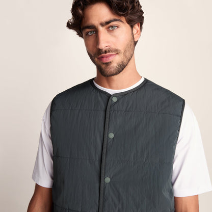 Sutterby Mens Shower Resistant Insulated Gilet - Deep Slate