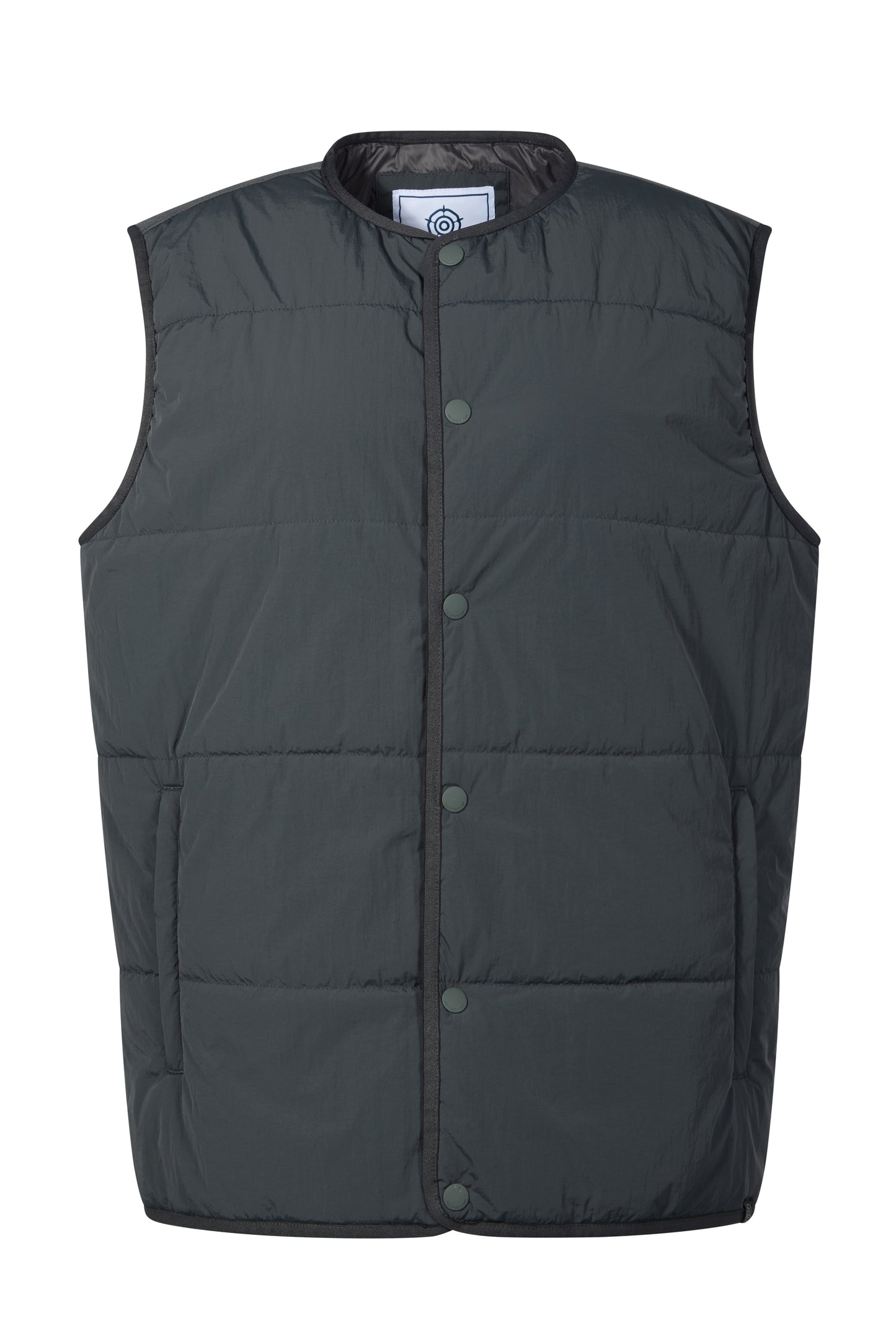 Sutterby Mens Shower Resistant Insulated Gilet - Deep Slate