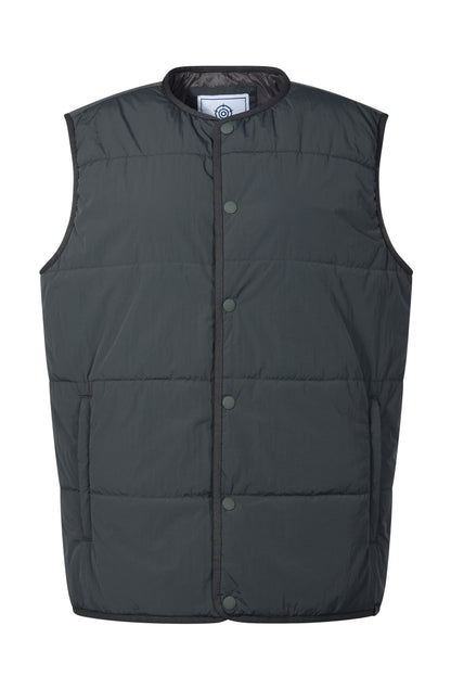 Sutterby Mens Shower Resistant Insulated Gilet - Deep Slate