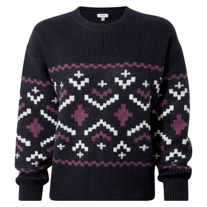 Tamara Womens Chunky Knitted Jumper - Dark Indigo
