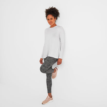 Tanton Womens Tech T-Shirt - Optic White