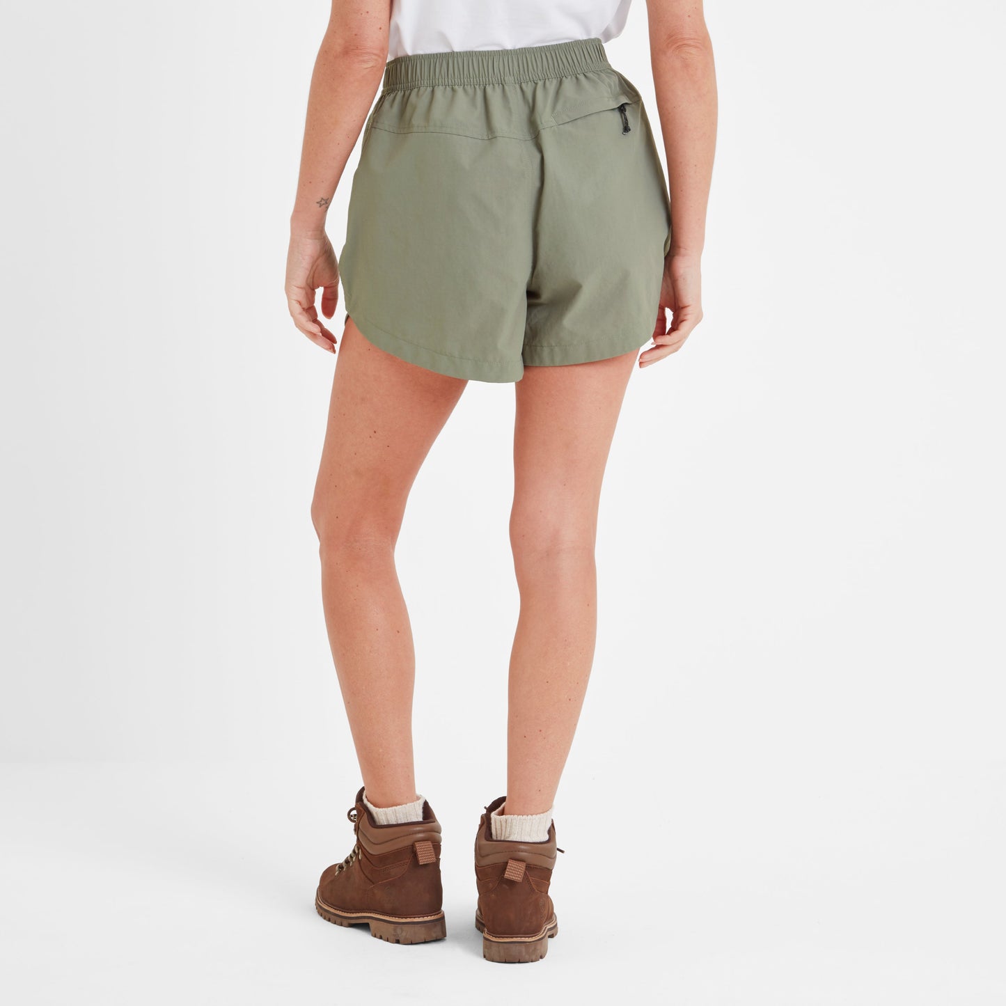 Tempo Womens Ripstop Performance Shorts - Faded Khaki