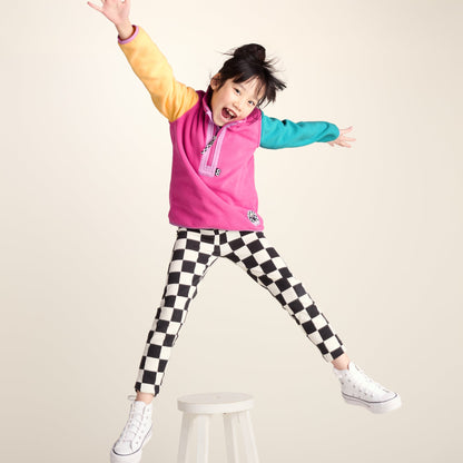 Texel Kids Shaun the Sheep Fleece Zip Neck - Strawberry Dream