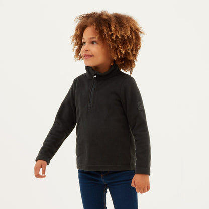 Toffolo Kids Zipneck Fleece - Black