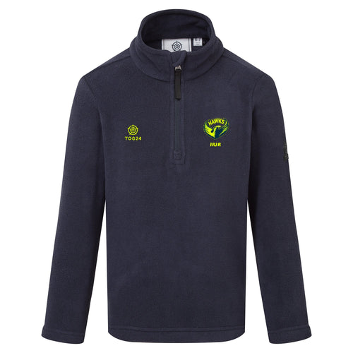 West Yorkshire Hawks Kids - Toffolo Zipneck Fleece Navy