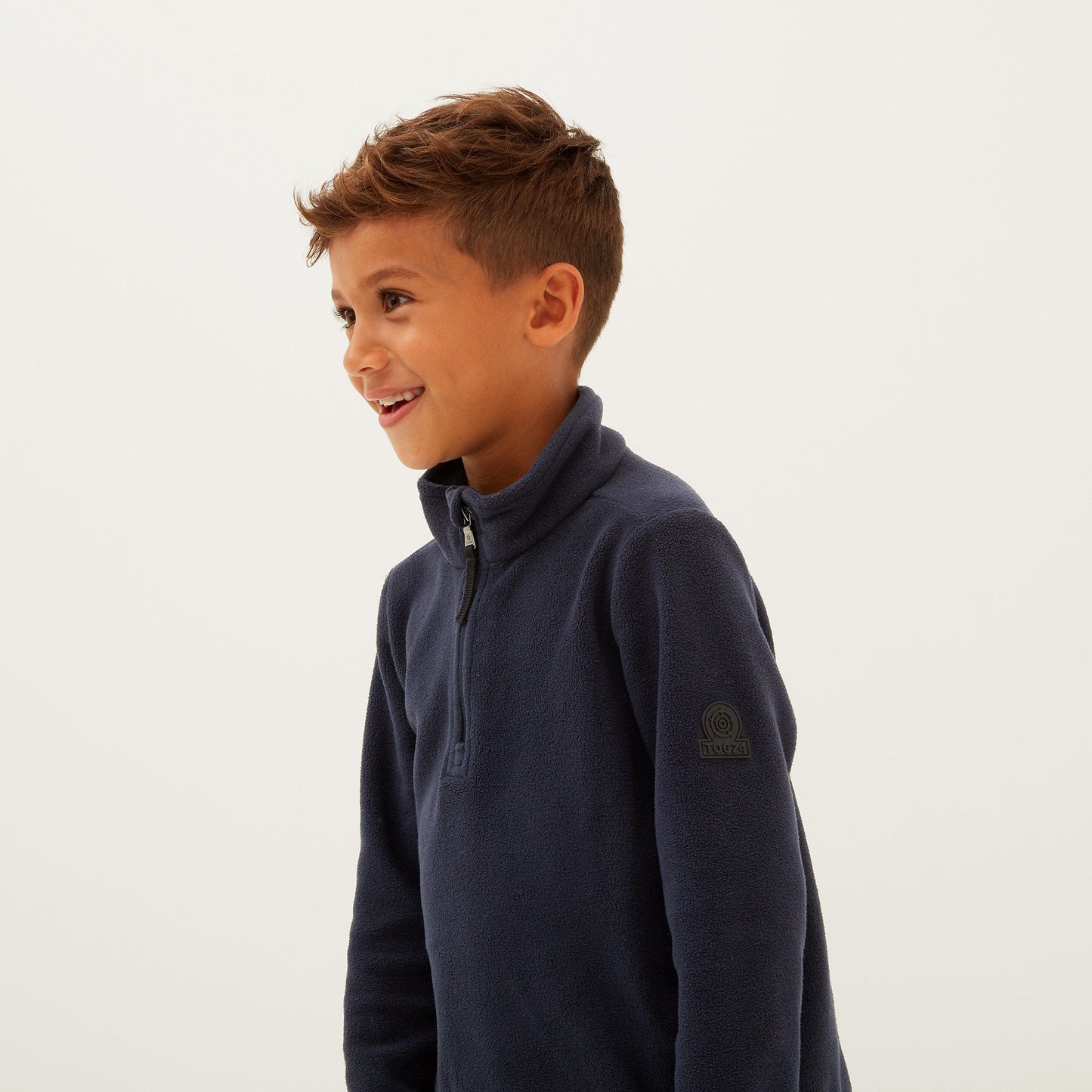 Toffolo Kids Zipneck Fleece - Navy
