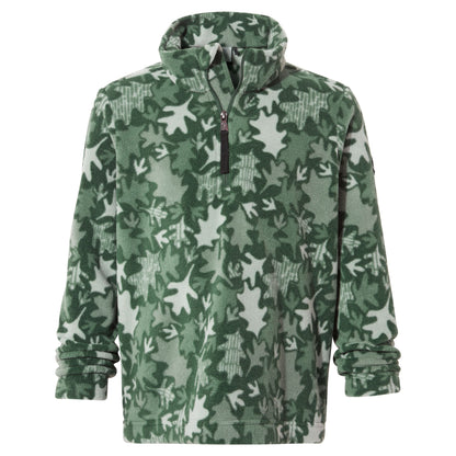 Toffolo Kids Zipneck Fleece - Oak Leaf Print