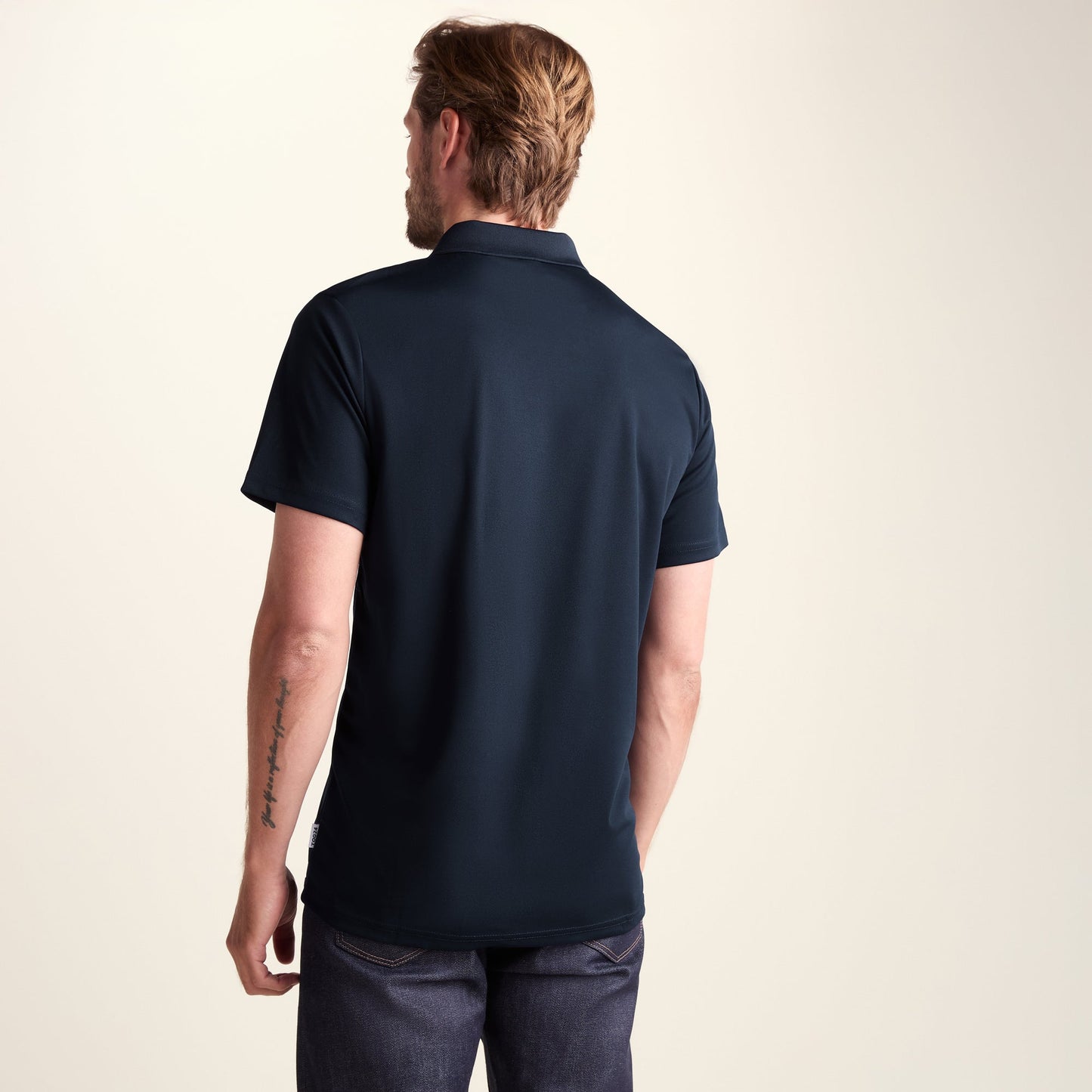 Torres Mens Tech Polo - Navy