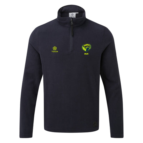 West Yorkshire Hawks Mens - Treeton Fleece Zipneck Navy