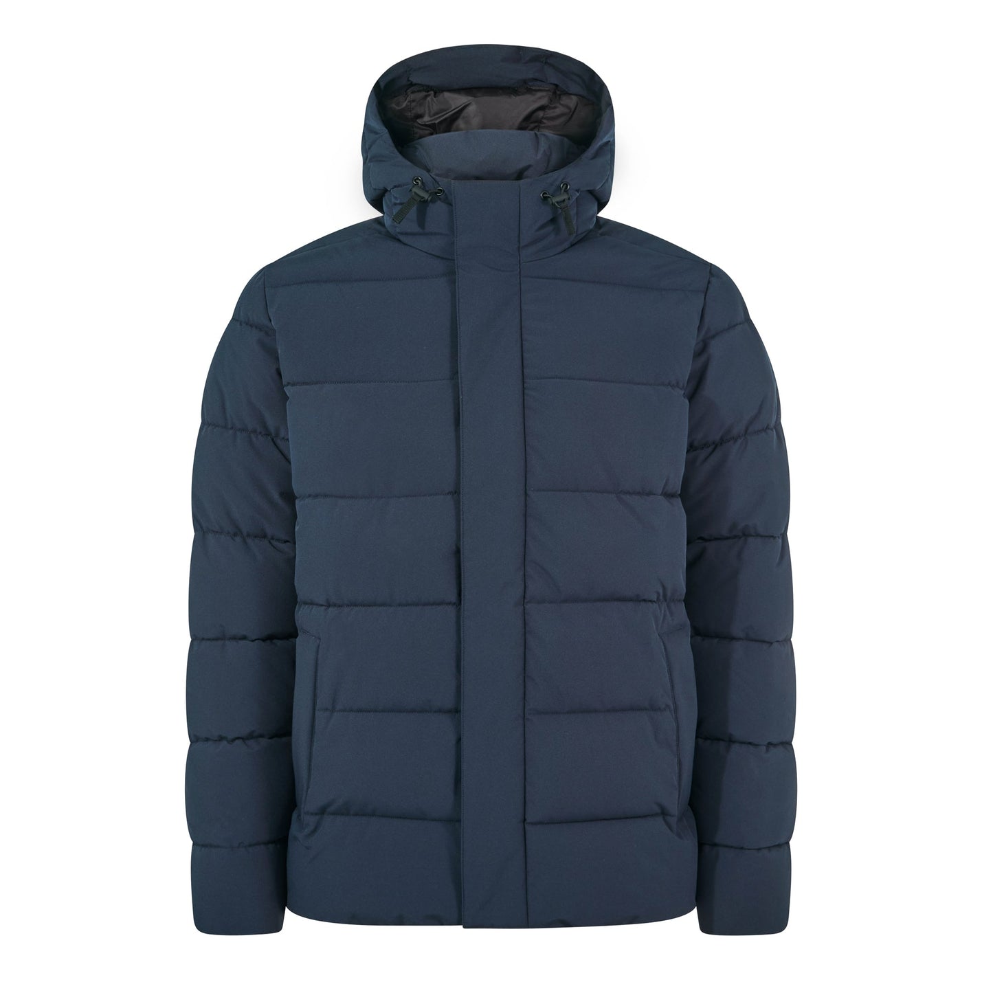 Tunnard Mens Short Shower Resistant Insulated Jacket - Dark Indigo