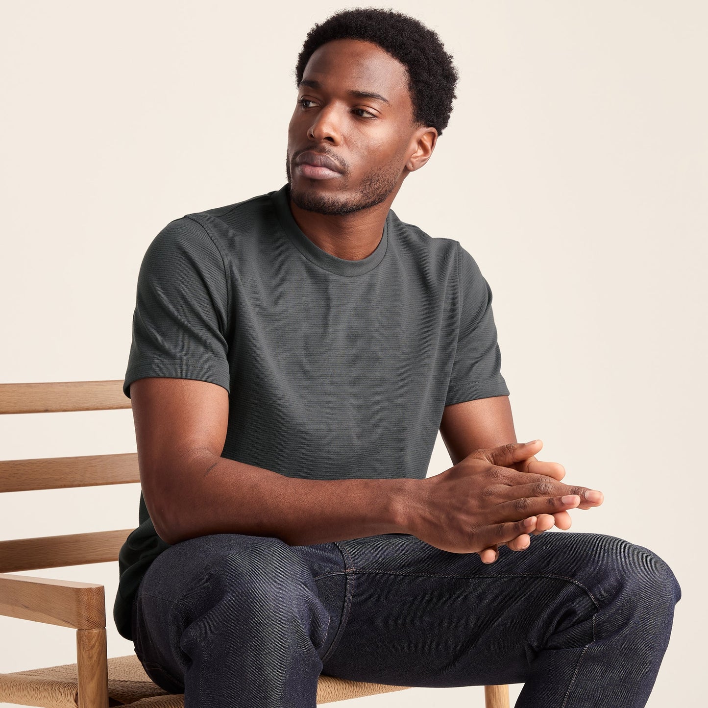 Turriff Mens Relaxed Fit T-Shirt - Deep Slate