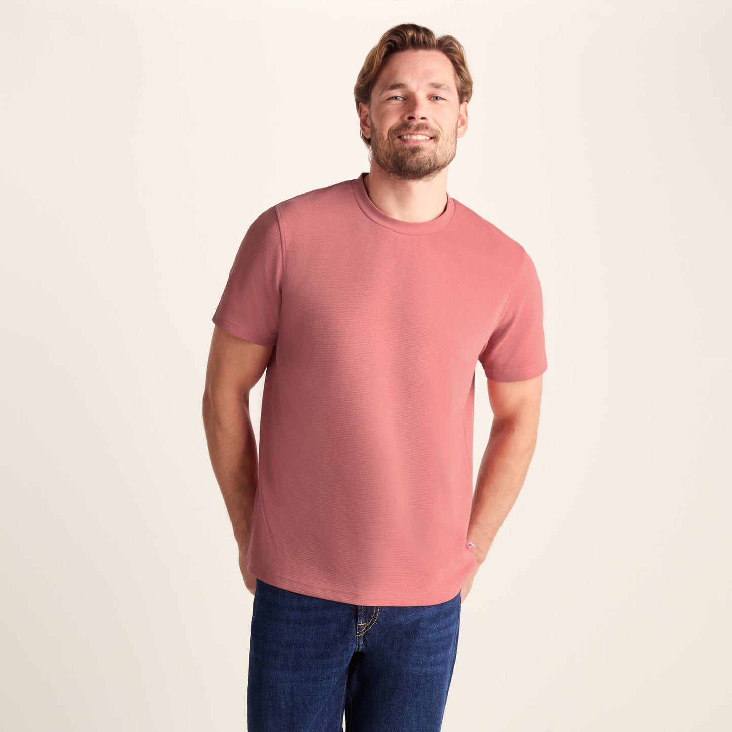Turriff Mens Relaxed Fit T-Shirt - Redwood