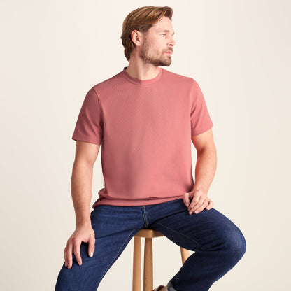 Turriff Mens Relaxed Fit T-Shirt - Redwood
