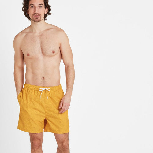 Tyler Mens Swim Shorts - Sun Yellow