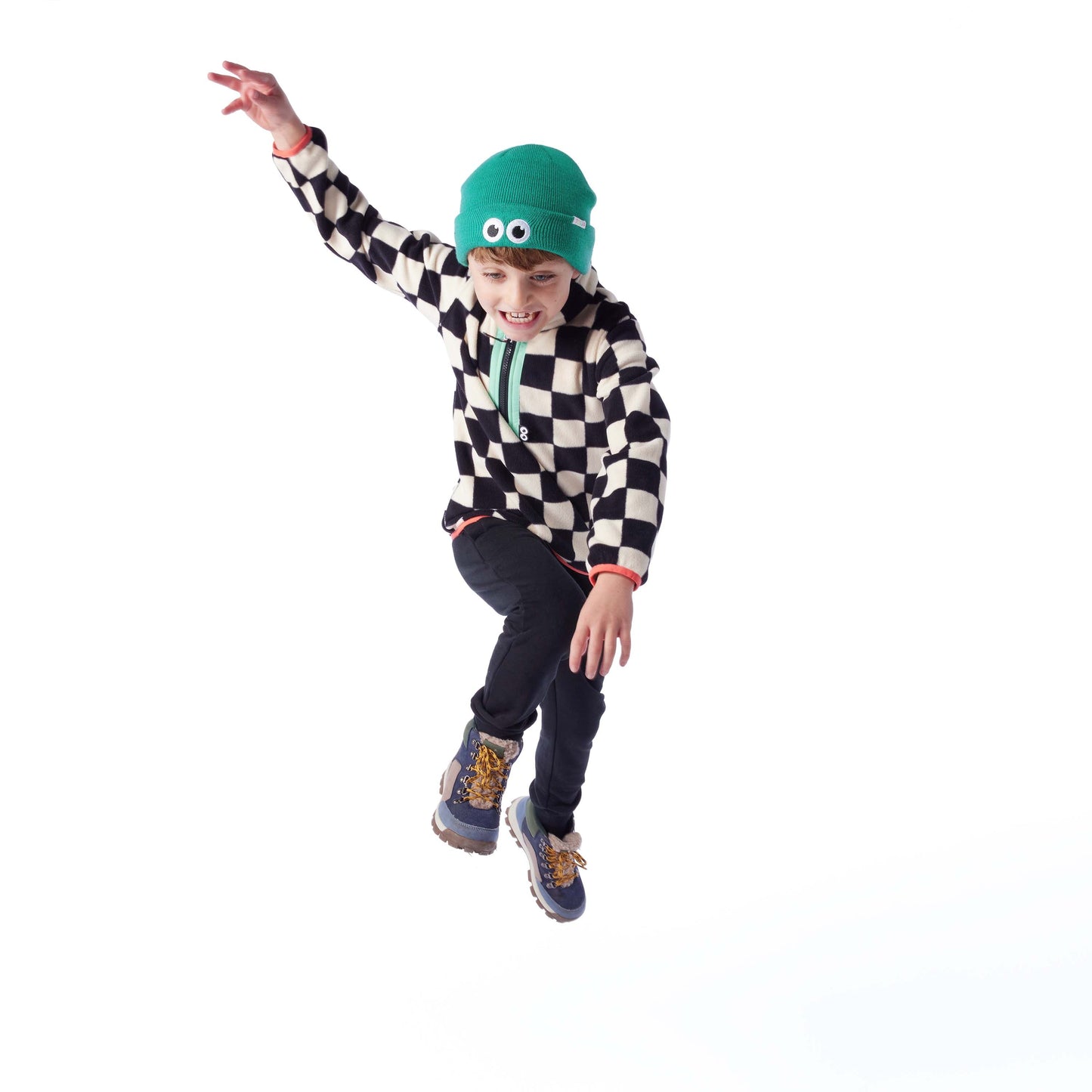 Uda Kids Shaun the Sheep Knit Hat - Jungle Green