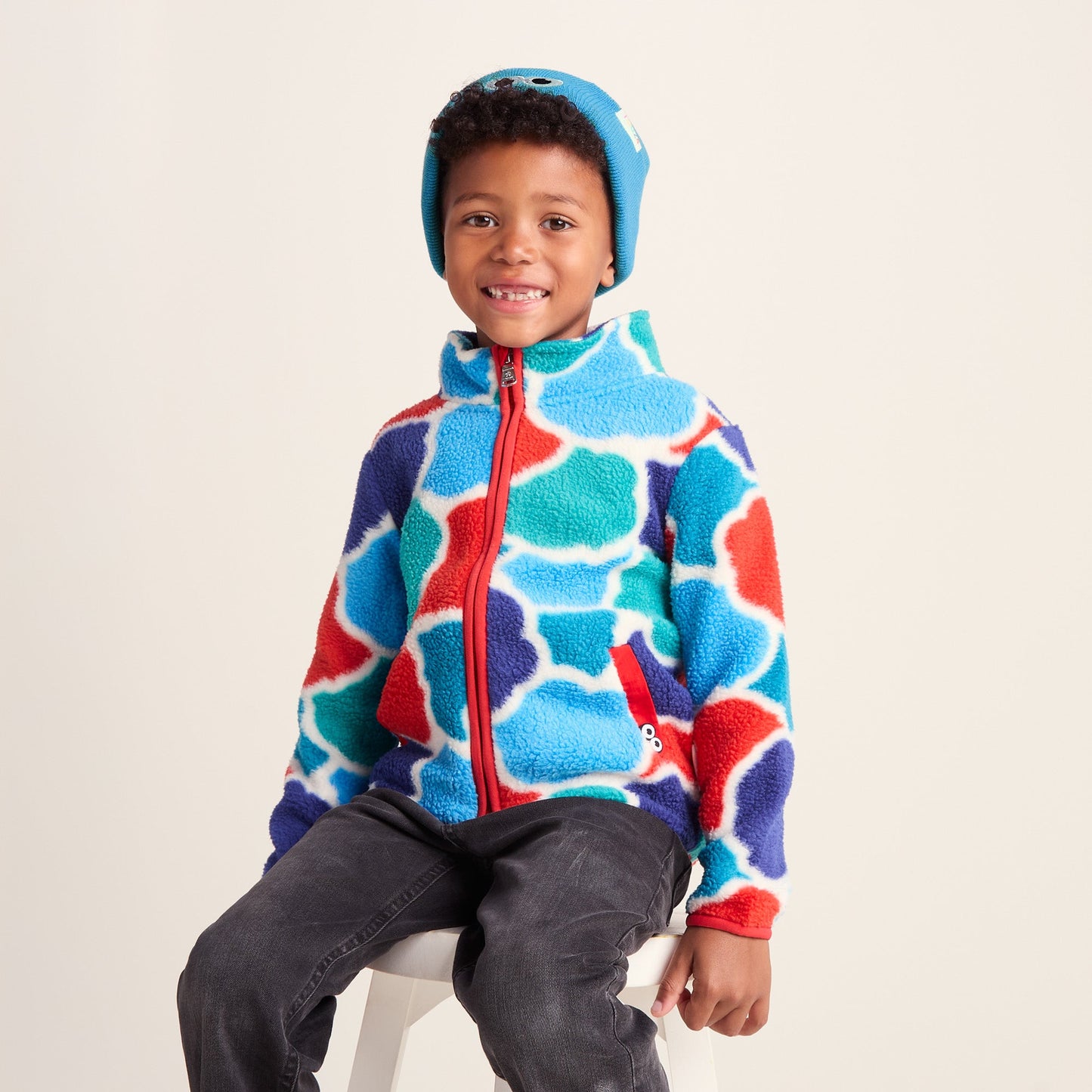 Uda Kids Shaun the Sheep Knit Hat - Sky Blue