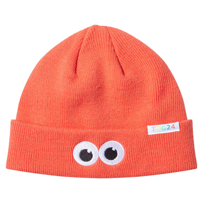 Uda Kids Shaun the Sheep Knit Hat - Satsuma Orange