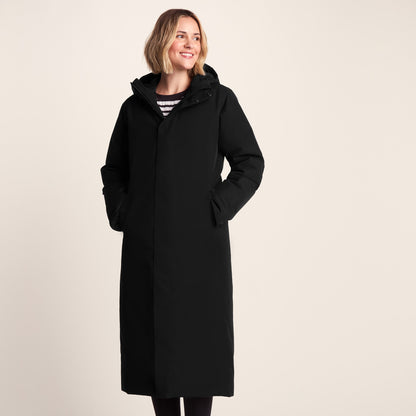 Uma Womens Waterproof Down Insulated Parka - Black