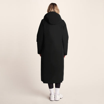 Uma Womens Waterproof Down Insulated Parka - Black