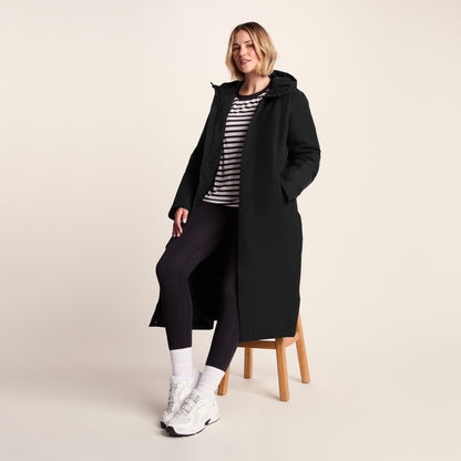 Uma Womens Waterproof Down Insulated Parka - Black