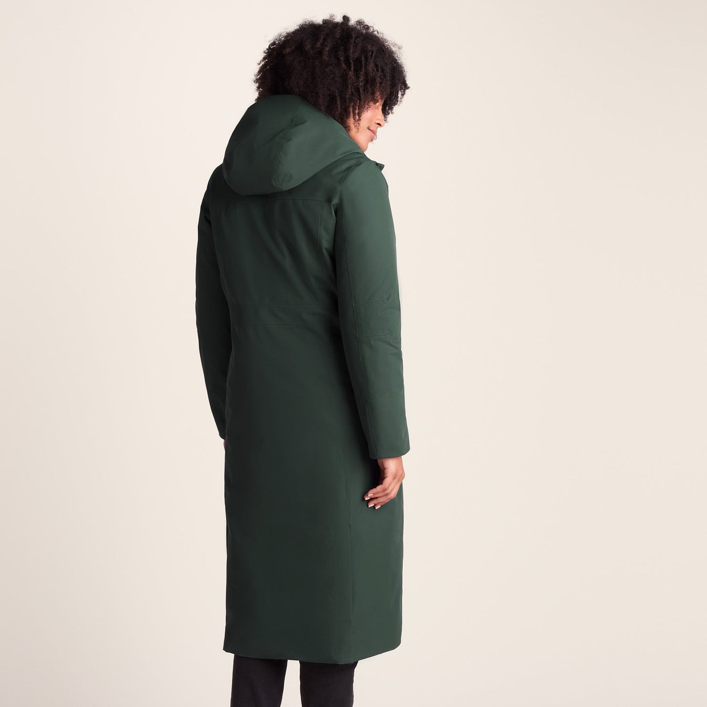 Uma Womens Waterproof Down Insulated Parka - Racing Green