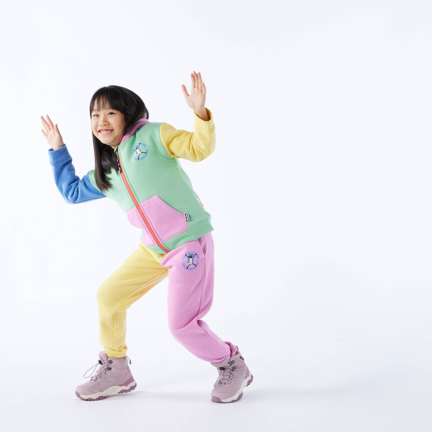 Valais Kids Shaun the Sheep Sweat Pant - Piglet Pink