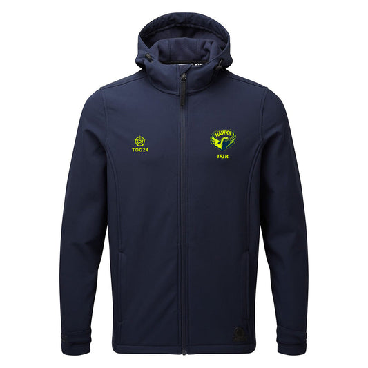 West Yorkshire Hawks Mens - Valley Softshell Hoody Navy