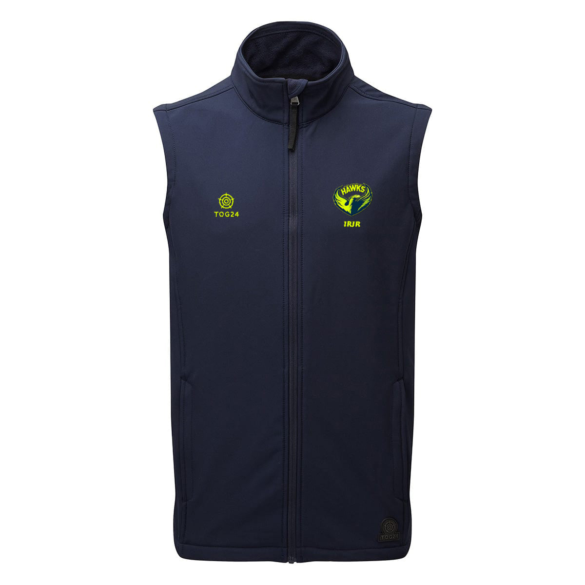 West Yorkshire Hawks Mens - Valley Softshell Gilet Navy