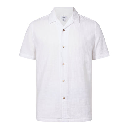 Valtos Mens Short Sleeve Supersoft Shirt - Optic White
