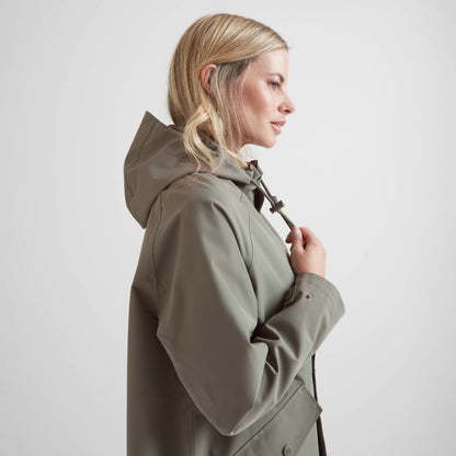 Vena Womens Waterproof Jacket - Pale Khaki