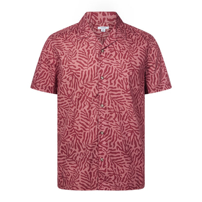 Wallsend Mens Short Sleeve 100% Cotton Supersoft Shirt - Redwood