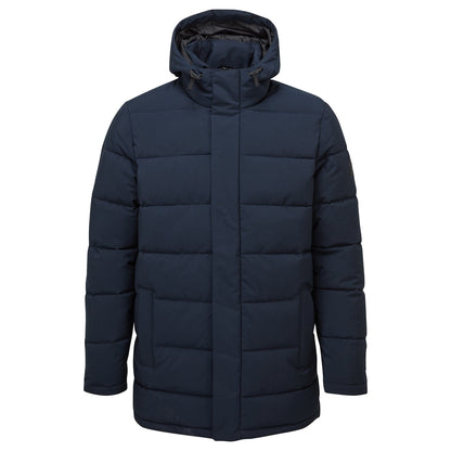 Watson Mens Long Insulated Jacket - Navy