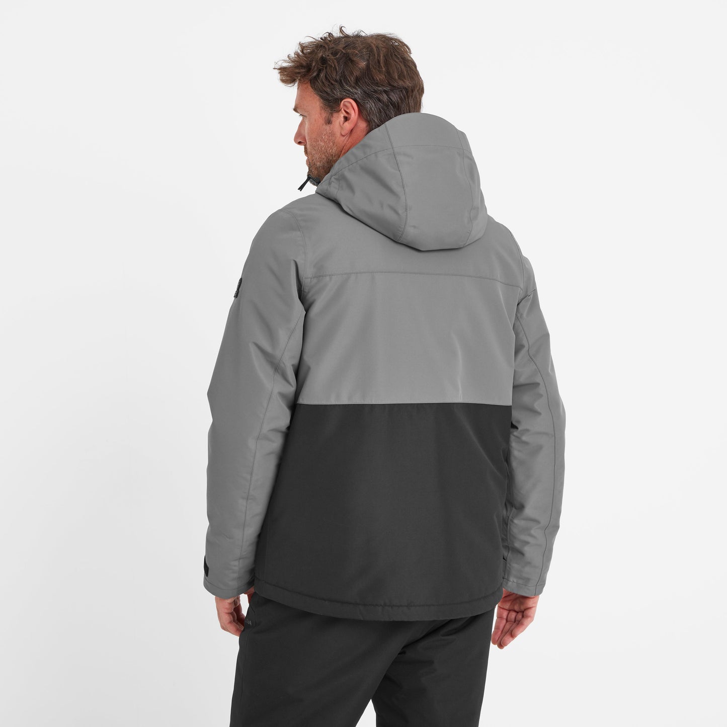 Whistler Mens Ski Jacket - Black/Steel Grey