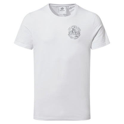 Whitby Mens 100% Cotton Supersoft T-Shirt - White