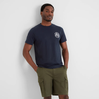 Whitby Mens 100% Cotton Supersoft T-Shirt - Dark Indigo
