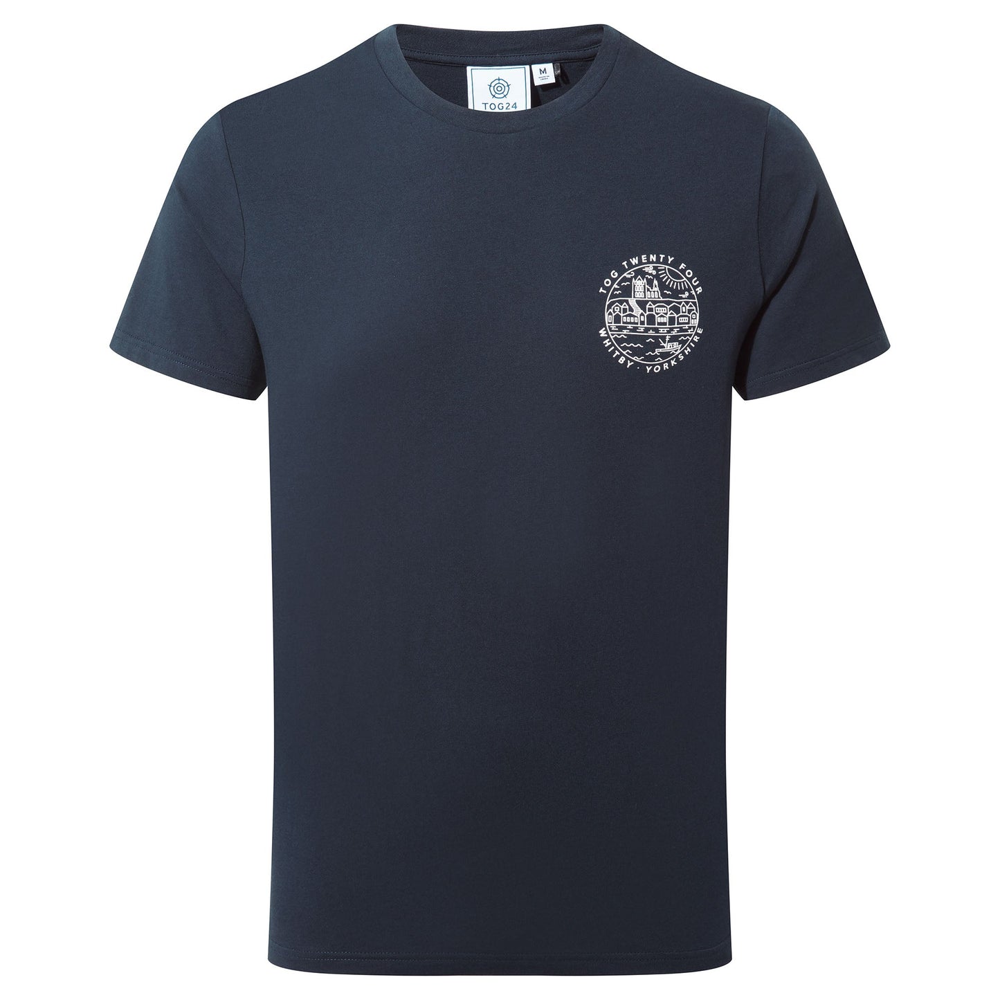 Whitby Mens 100% Cotton Supersoft T-Shirt - Dark Indigo
