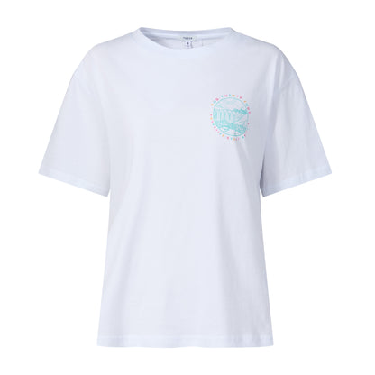 Yorkshire Womens 100% Cotton Supersoft Relaxed Fit T-Shirt - Optic White