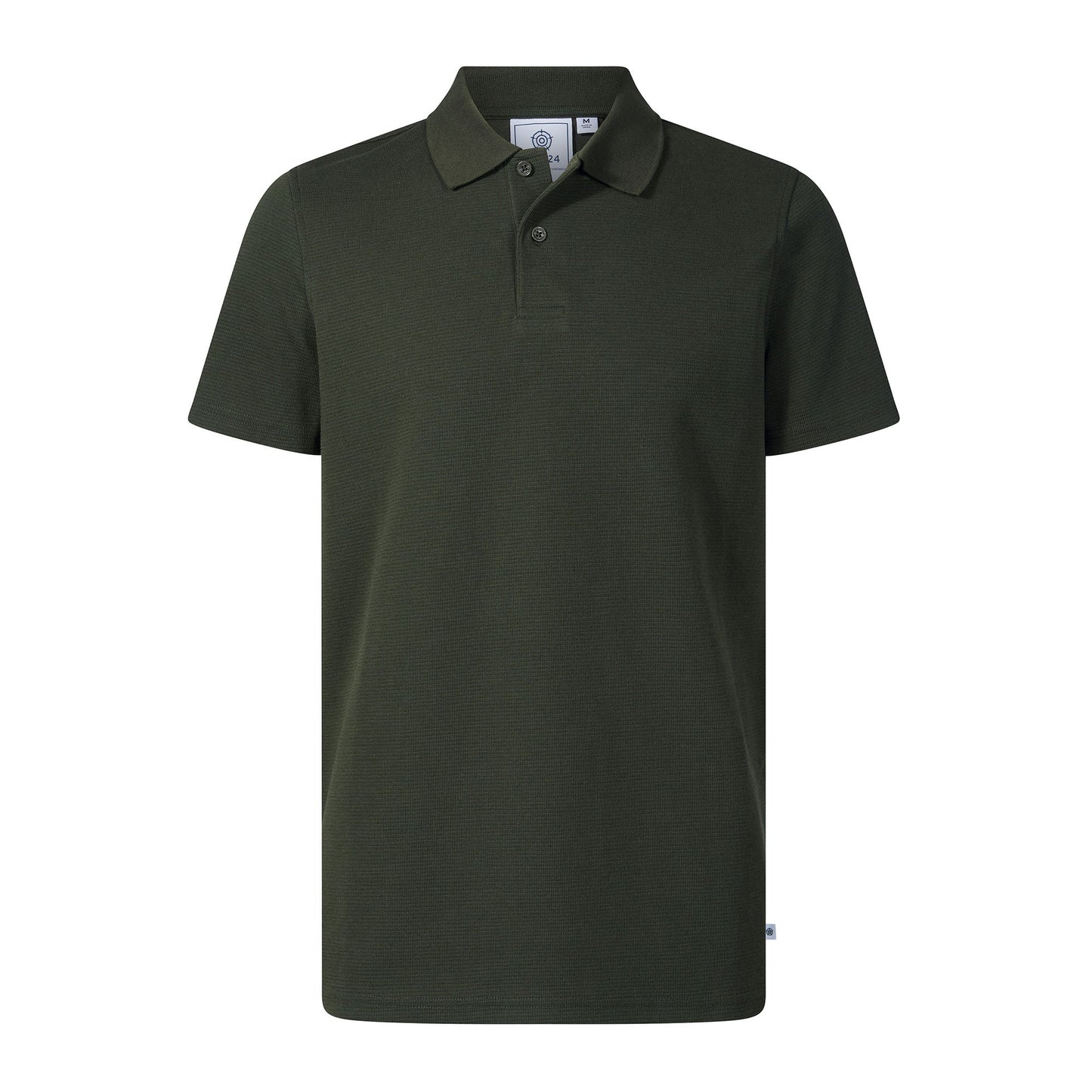 Zaden Mens Polo Shirt - Dark Olive Green