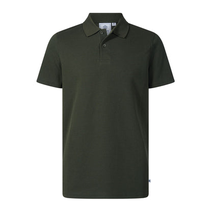 Zaden Mens Polo Shirt - Dark Olive Green