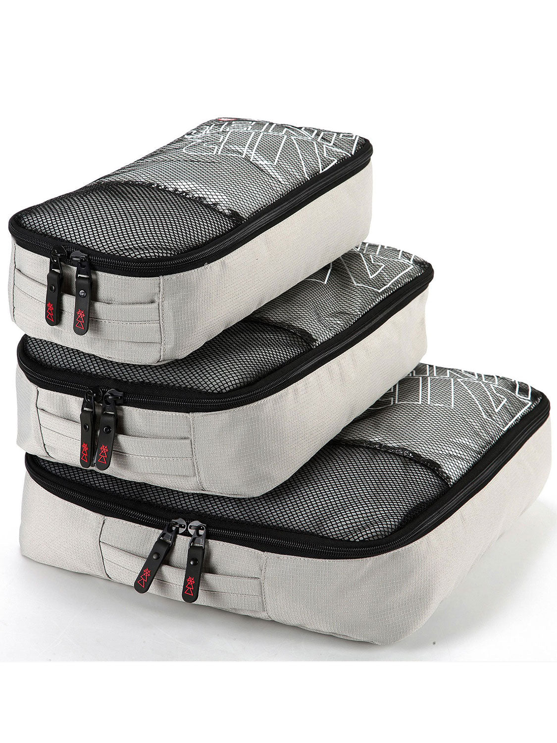 SnoKart Airliner Packing Cubes - Grey