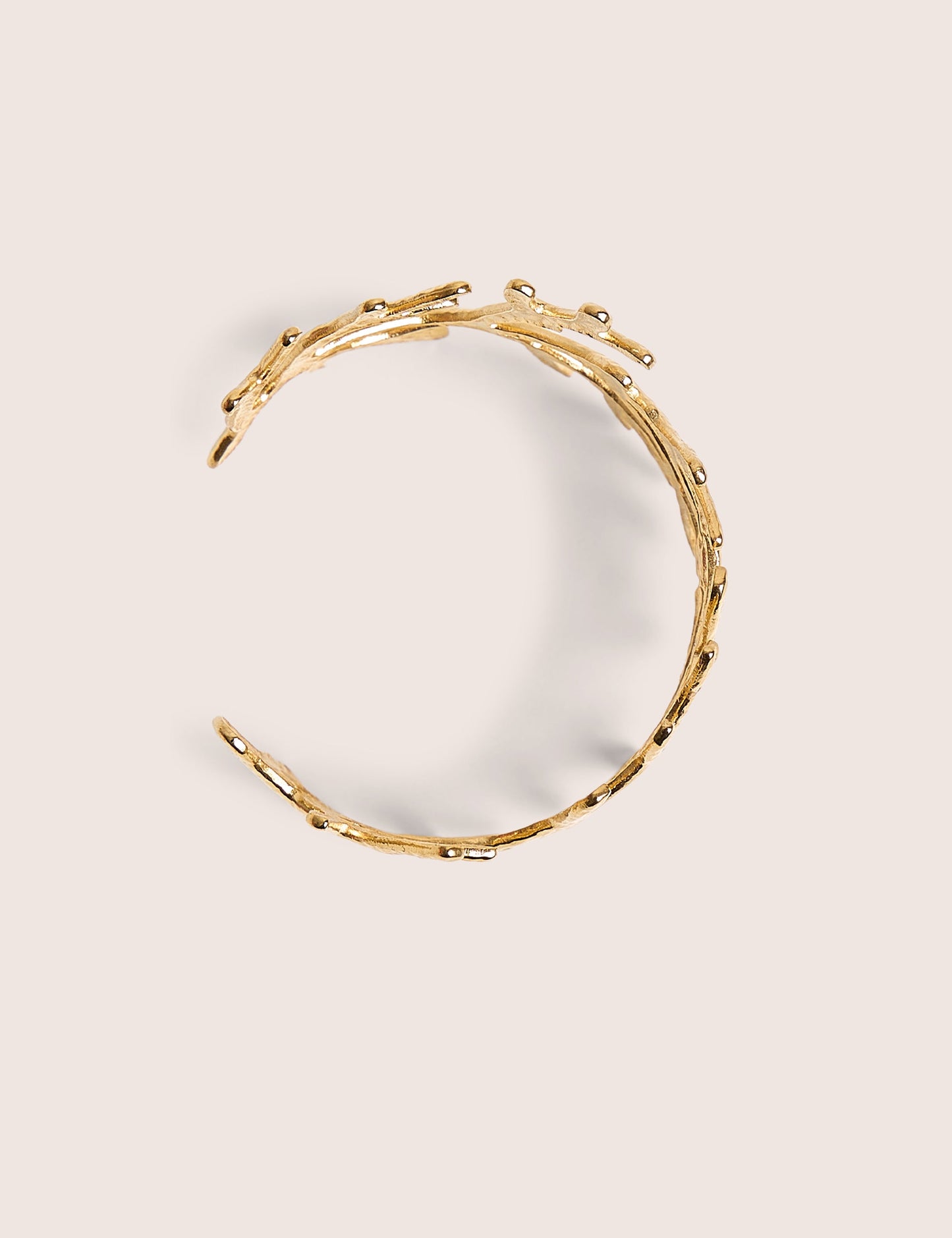 Sealife Inspired Cuff in Gold