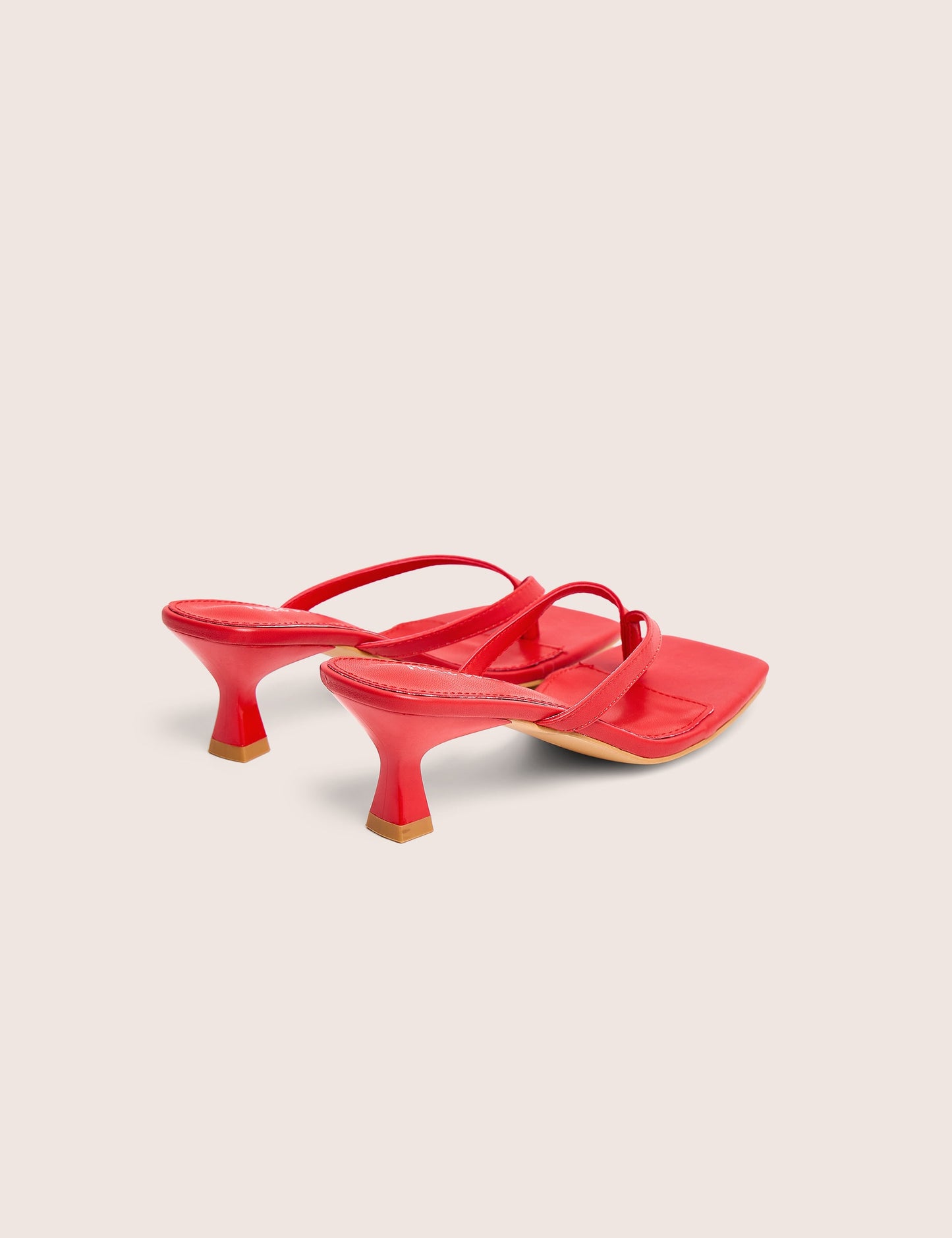 Everlast Red Thong Flip Flop Heels