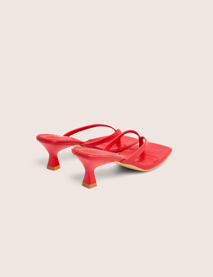 Everlast Red Thong Flip Flop Heels