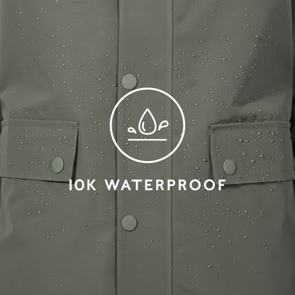 Shea Womens Waterproof Trench Coat - Pale Khaki