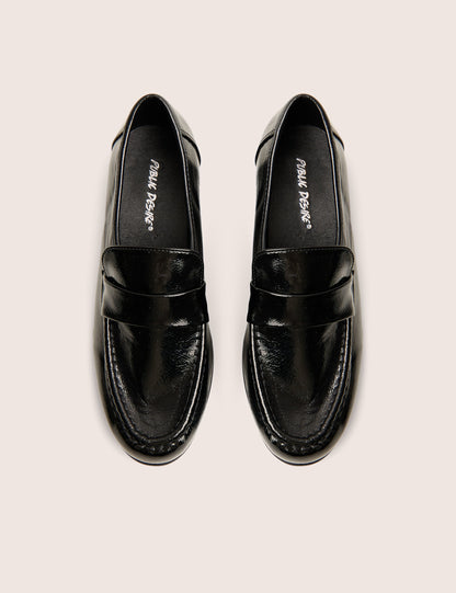 Haboo Black Loafers