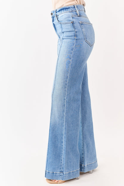 Hidden Premium Medium Comfort Flare Stretchy Jeans