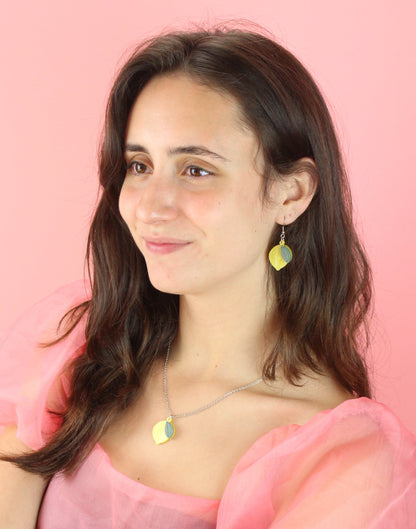 When Life Gives You Lemons Pendant Necklace