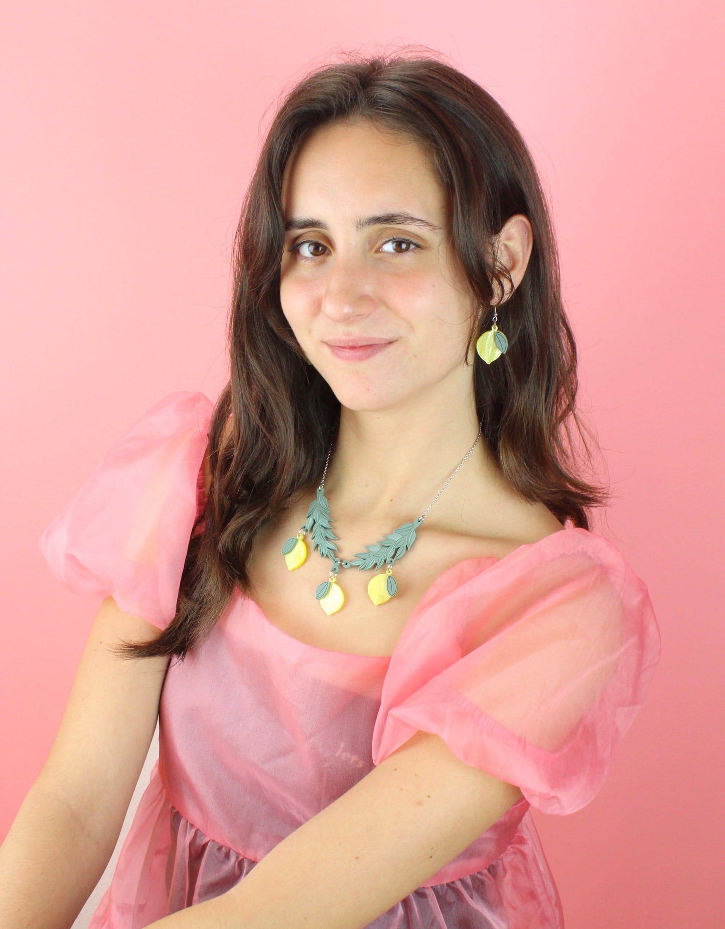 When Life Gives You Lemons Necklace