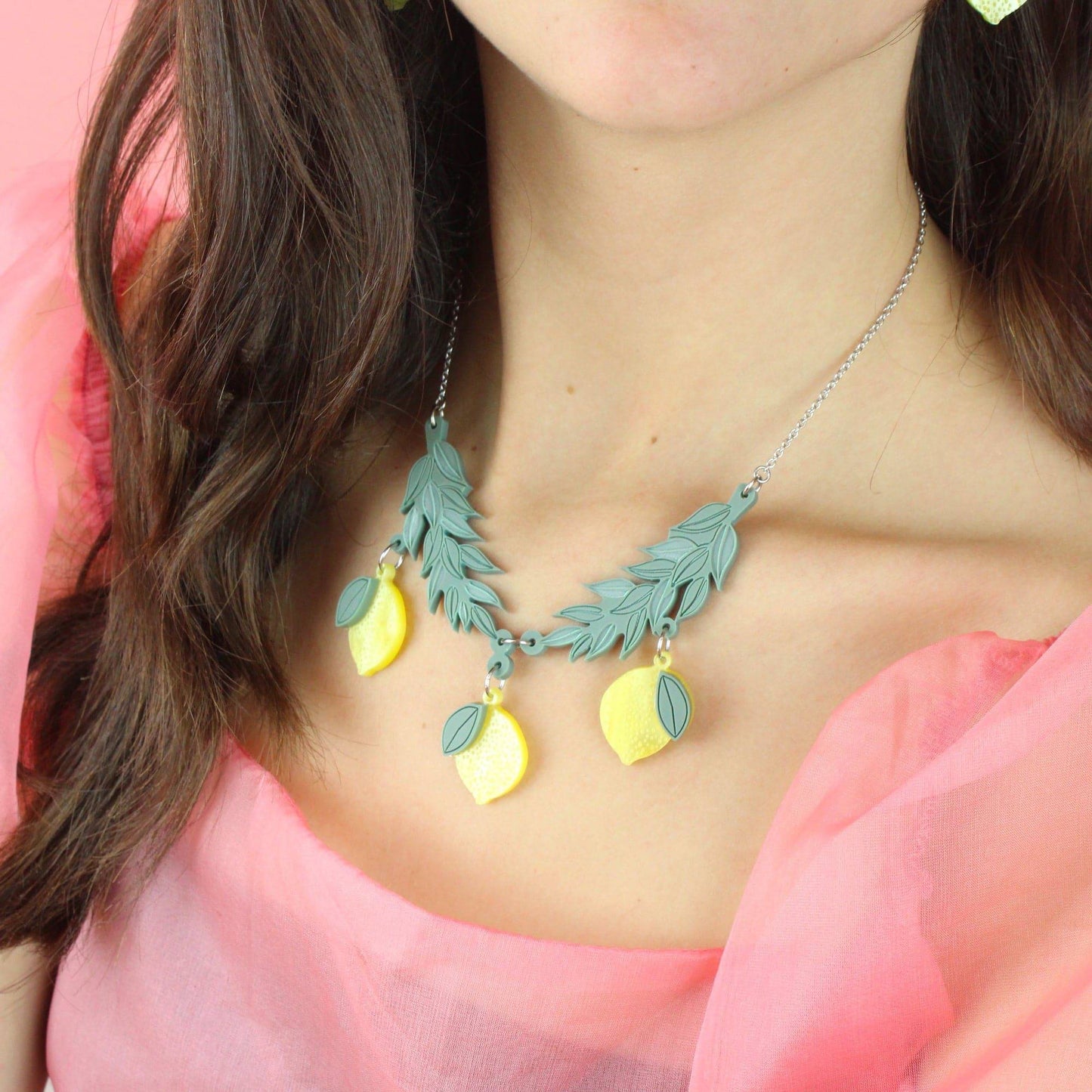 When Life Gives You Lemons Necklace